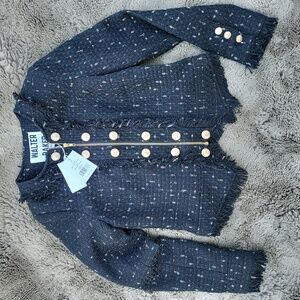 NWT $278, sz xs, Walter Baker Brittany Jacket, Parisian Tweed